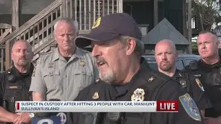 Suspect in Sullivan's Island hit-and-run was found hiding in a boat, officials say