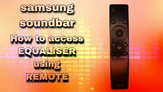 Скрытые настройки саундбара Samsung | встроенный 6-полосный эквалайзер
