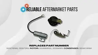 Ignition Kit w/Points Condenser Rotor fits IH Fits Farmall A B C H M 100 200 300