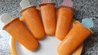 Mango Popsicles -  Yummy Summer Treat for Kids