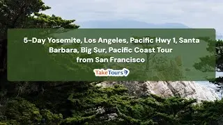 TakeTours - 5-Day Yosemite, Los Angeles, Pacific Hwy 1, Santa Barbara, Big Sur, Pacific Coast Tour