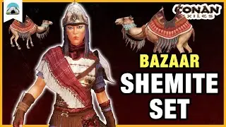 Shemite Mercenary Set: Shemite Armor, Weapon & Camel Saddle - Bazaar Showcase | Conan Exiles