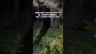 Foto SHOCK nel giardino della Casa Dell’Impiccato. 