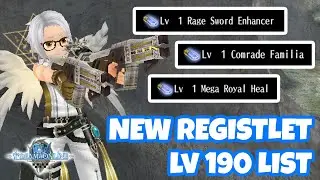 All New Registlet Gem Case from Lv 190 Stoodie's Experiment - Toram Online