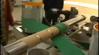 AT-504 Spiral Paper Core Making Machine ::: Máquina Fabricadora de Tubetes de Papelão