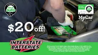 $20 Off Batteries with the MyCar Club