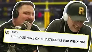 They Still Want Him Fired After This! | Mikey and Bob Read Steelers VS Ravens Facebook Comments