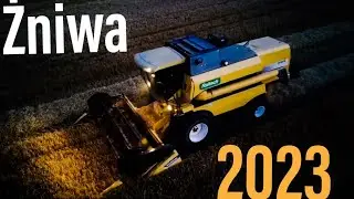 Jęczmień ozimy pod kose🔥 New  Holland tc5070 z lotu ptaka 😍