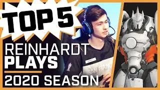Top 5 Reinhardt Plays of 2020 &mdash; Super SHATTERS Dreams AND Tires!