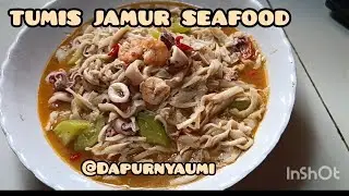 Olahan Jamur enaknya bikin nambah looh... , TUMIS JAMUR SEAFOOD ala @DapurnyaUmi 