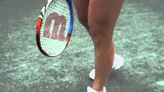 First look at Justine Henin & new Wilson Tour Limited BLX tennis racket