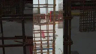 Checking the steel bar for columns and shear Walls