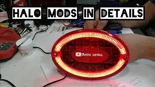 Corvette c5 Led Halo Tail Lights mods 