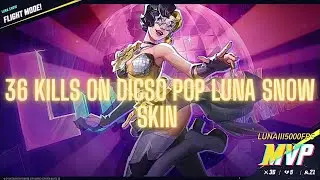 MARVEL RIVALS - 36 KILLS WITH THE NEW DISCO POP LUNA SNOW SKIN....
