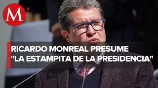 Monreal presume tarjetas presidenciales rumbo al 2024