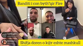 Banditi live me Fire i dergon bythq*ir i thot te kam sjell super p*idh Fire e kap paniku