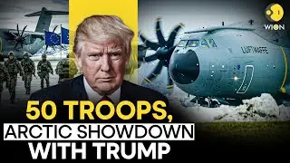 US-Greenland Tensions LIVE: 50 Troops Land in Greenland Amid Rising Arctic Showdown With Trump |WION