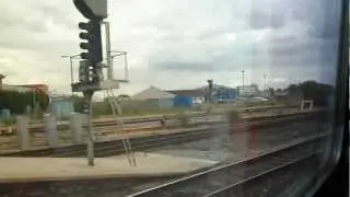 Onboard East Midlands Trains class 222 from Long Eaton to Derby 'FULL JOURNEY' 03/08/12