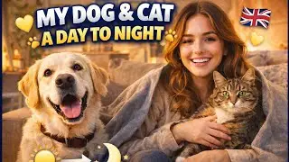 From morning cuddles to cozy nights, every moment feels better with my dog and cat by my side 🐶🐱🤍