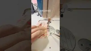 BtS making mini backpack 🎒 #diybags #chezvies #sewing
