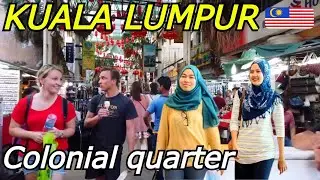 A Stunning 4K Walking Tour of Kuala Lumpur's Colonial Past