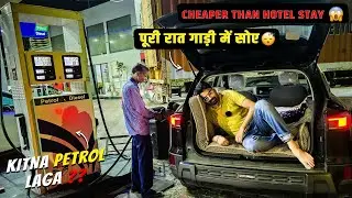 Creta ka AC Mileage Test | Camping 🏕 In Creta for Full Night || Kitna deti hai?