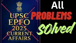 𝑰𝑴𝑷𝑶𝑹𝑻𝑨𝑵𝑻 ⚠️- Complete Current Affairs for UPSC EPFO 2025 | One Shot | 100% Exam Oriented | APFC SSC