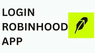 How to Login to Robinhood Trading and Investing App | Sign In Robinhood