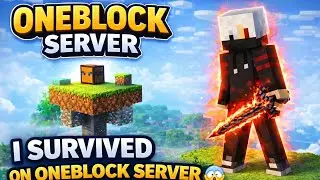 OneBlock Server Survival 😍 | From Nothing to Everything