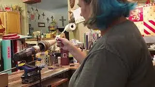 CSM Knits-  Cone winding hack for the lazy