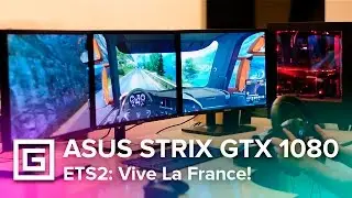 Euro Truck Simulator 2: Vive la France - Triple Display Setup
