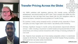 Session 3: Global Transfer Pricing and Tax Strategies to Mitigate Tariff Impact on Businesses