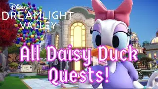 Every Daisy Duck Quest in Disney Dreamlight Valley!