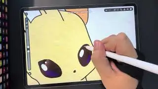 Drawing Jolteon ⚡️| My Last Pok&eacute;mon Drawing for Now