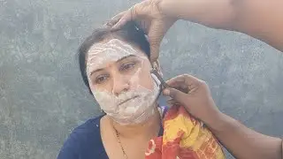 Remove face hair at home | Face shaving kese kare  #eyebrows #2023 #how to shave