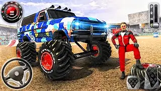 Arena Army Monster Truck - Offroad 4x4 Hill Climb Simulator - Best Android GamePlay