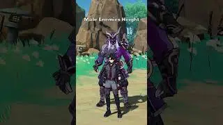 Genshin Impact Male Enemies Height Are On Different Levels