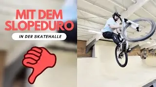 Mit dem SlopeDuro in der Skatehalle