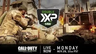 MODERN WARFARE REMASTERED DOUBLE XP WEEKEND!