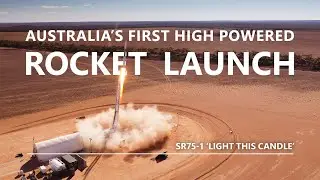 The launch of the SR75-1 'Light this Candle' mission