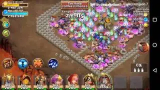 Castle Clash - Insane Dungeon 7 - 1