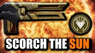 SCORCH Сборка SUN с линзой PROMETHEUS &mdash; соло грандмастер Nightfall Sunless Cell (платина) WARLOCK