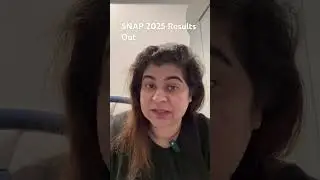 SNAP 2025 Results Out | What Score and Percentile have you got ? snaptest.org #snap