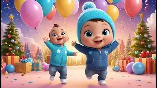 Puppy&rsquo;s Happy New Year Adventure | Fun Animals & New Year Nursery Rhyme for Kid | Baby Learning Song