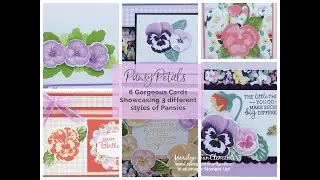 Pansy Petals - How to use the Pansy stamp set and dies
