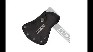 Estwing #16 Sportsman's Axe - Camper's Hatchet Sheath - Black - Fits E24A, EB-25A, EO-25A - Overview