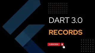 How To Use Records In Dart 3.0 Version | Hindi