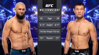 Khamzat Chimaev vs Shavkat Rakhmonov Full Fight - UFC 4 Fight Of The Night