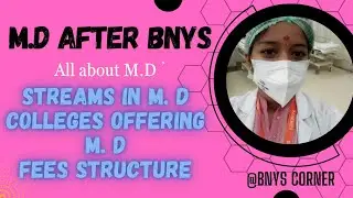 M.D after BNYS |PG after BNYS @bnyscorner2100