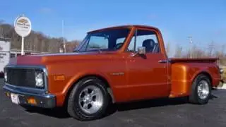 Custom 1971 Chevrolet C10 Stepside Pickup - Nicely Modified Hot Rod Truck